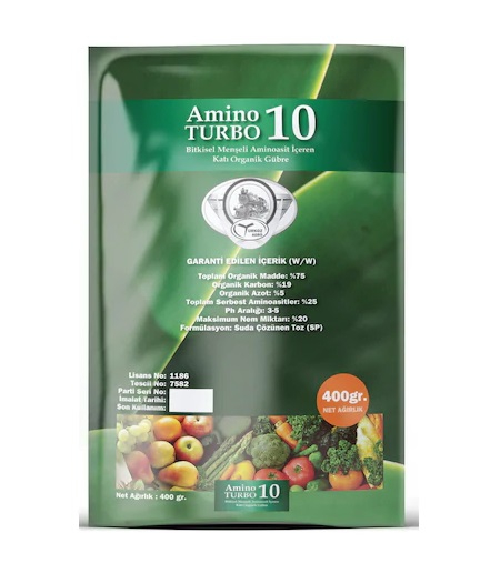 Amino Turbo Aminoasit İçeren Katı Organik Gübre 400 gr